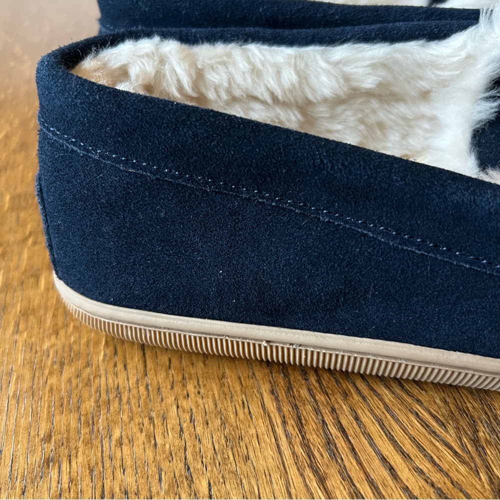 J. Crew Suede Slippers in Vintage Indigo/Navy • 11 - Picture 2 of 6